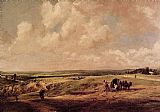 John Constable Paintings - Hamstead Heath by John Constable
